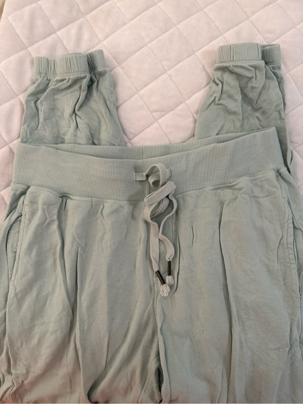 Young Fabulous & Broke, Light Sage Drawstring Lounge Pants